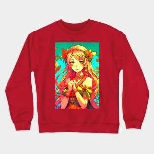 Fairy of autumn Crewneck Sweatshirt